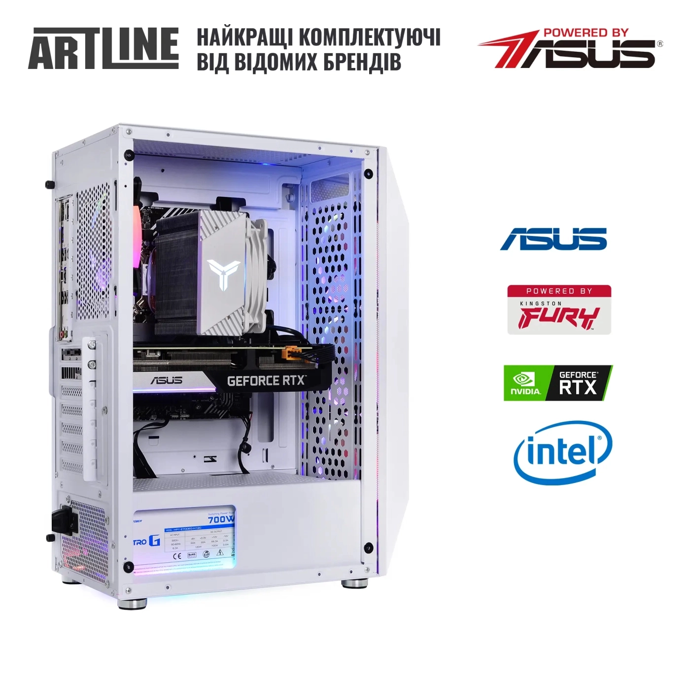 Купити Комп'ютер ARTLINE Gaming X55WHITE Windows 11 Home (X55WHITEv49Win) - фото 7