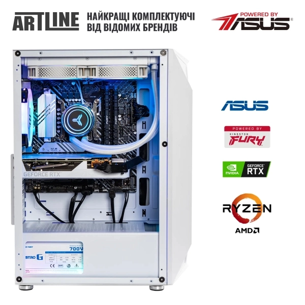 Купити Комп'ютер ARTLINE Gaming X75WHITE Windows 11 Home (X75WHITEv79Win) - фото 8