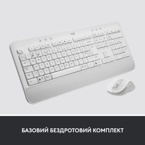 Купить Комплект клавиатура и мышь Logitech Signature MK650 Combo for Business Off-white (920-011032) - фото 5