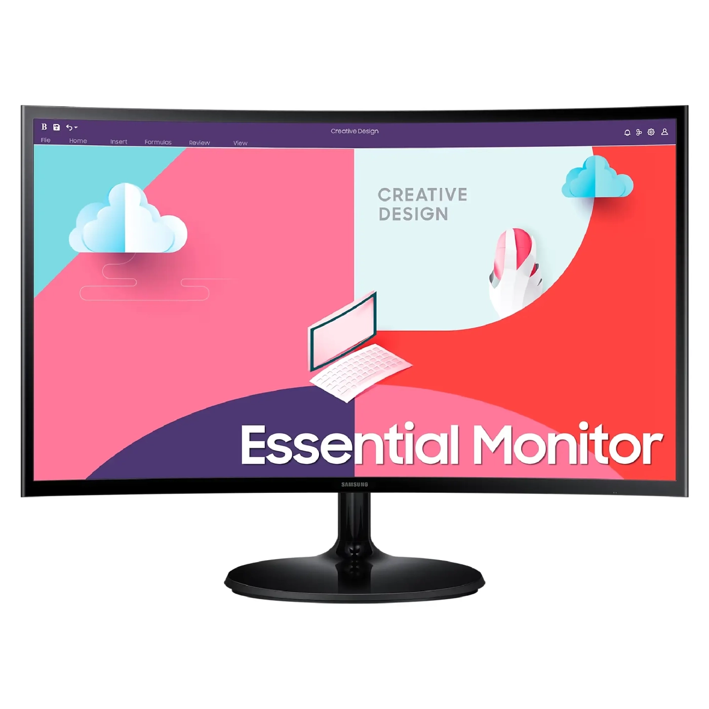 Купити Монітор 27'' Samsung Essential S36C (S27C360EAI) - фото 1