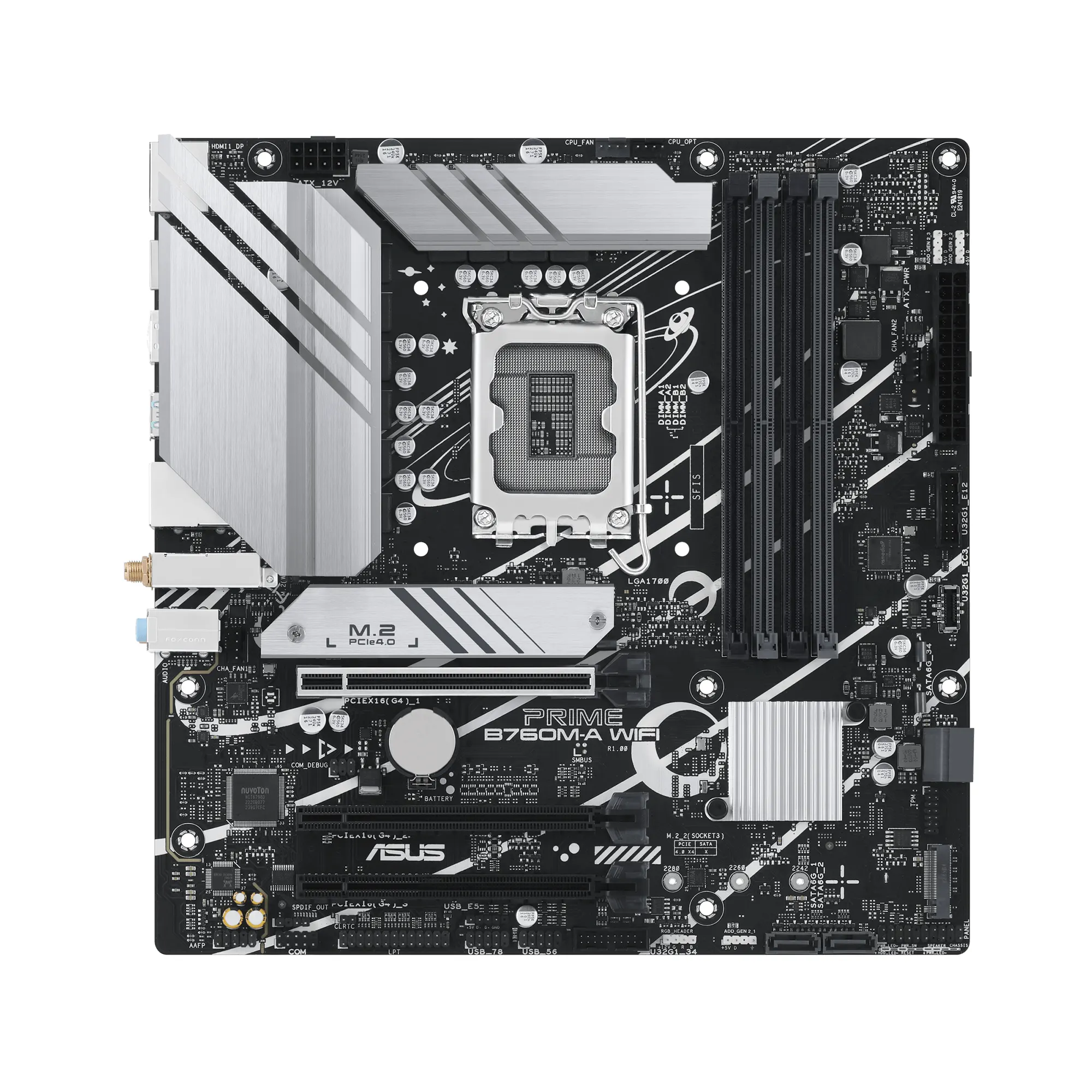 Купити Материнська плата ASUS PRIME B760M-A WIFI - фото 2