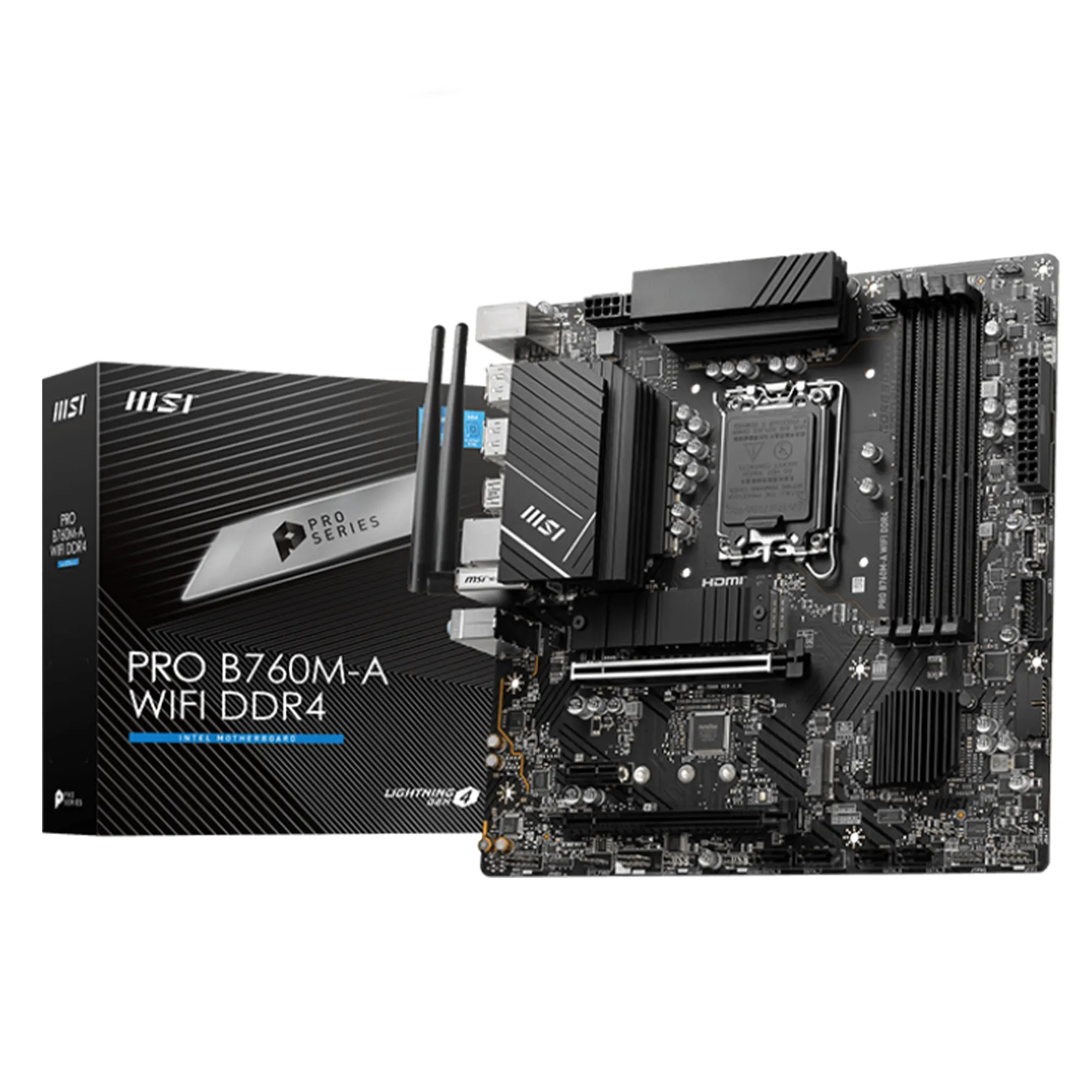 Купить Материнская плата MSI PRO B760M-A WIFI DDR4 - фото 5