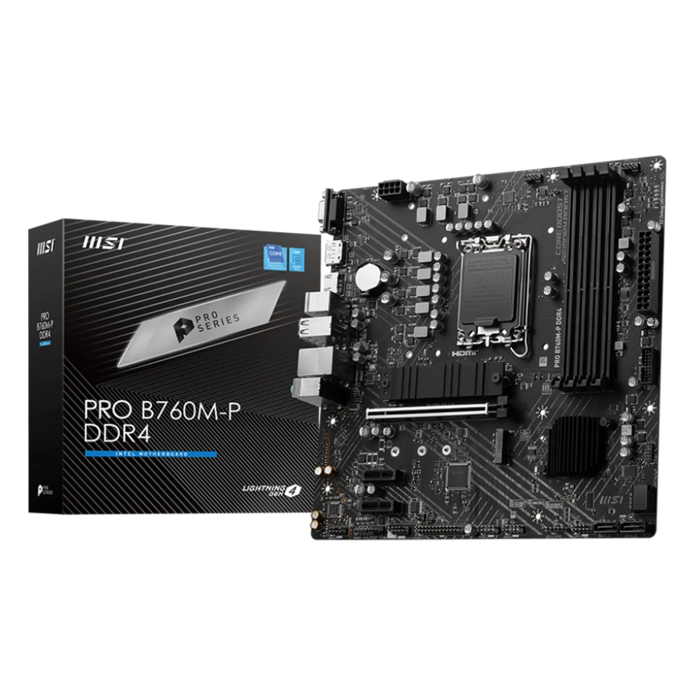 Купити Материнська плата MSI PRO B760M-P DDR4 - фото 5