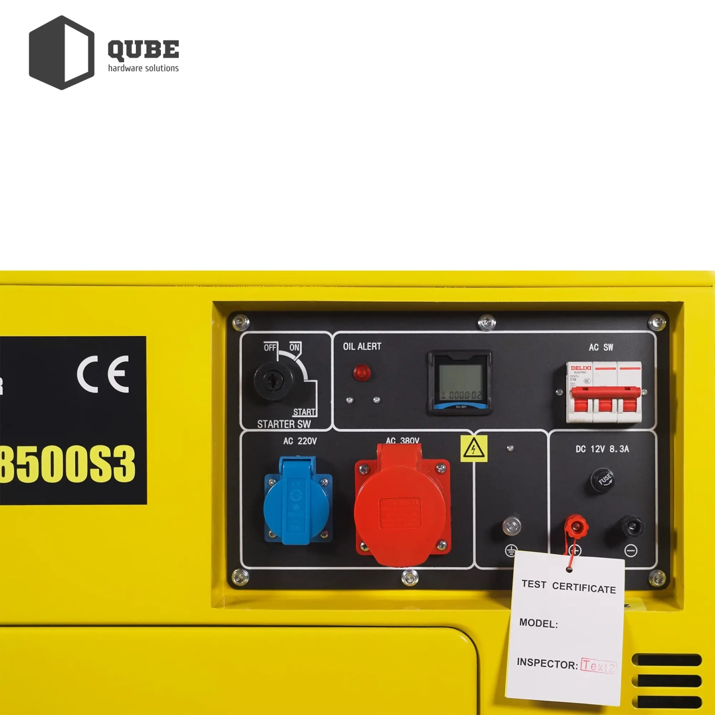 Купити Генератор QUBE QFED8500S3 - фото 5
