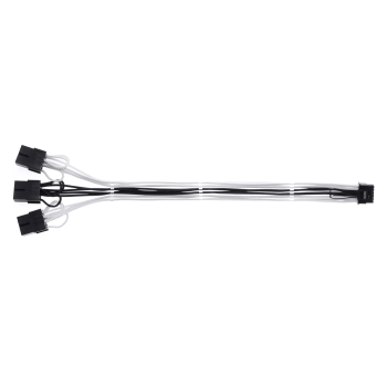 Купити Кабель-подовжувач для блоку живлення QUBE 12+4P VGA Black-White - фото 1