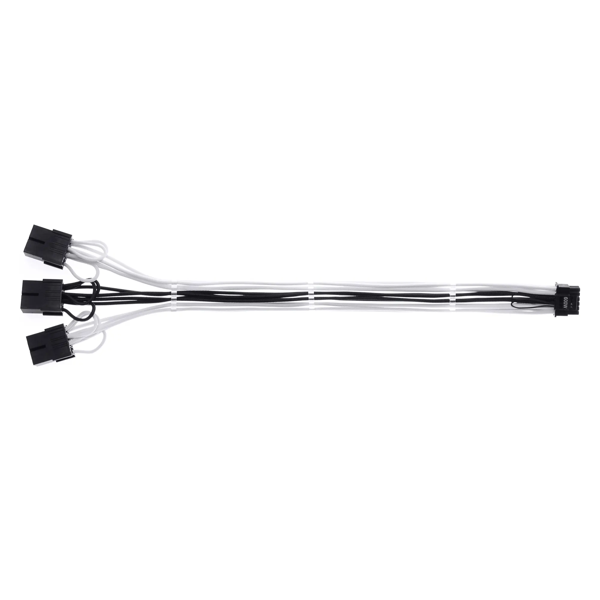 Купити Кабель-подовжувач для блоку живлення QUBE 12+4P VGA Black-White - фото 1
