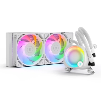 Купить СВО EKWB EK-Nucleus AIO CR240 Lux D-RGB - White - фото 1