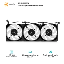 Купить СВО EKWB EK-Nucleus AIO CR360 Lux D-RGB - Black - фото 2