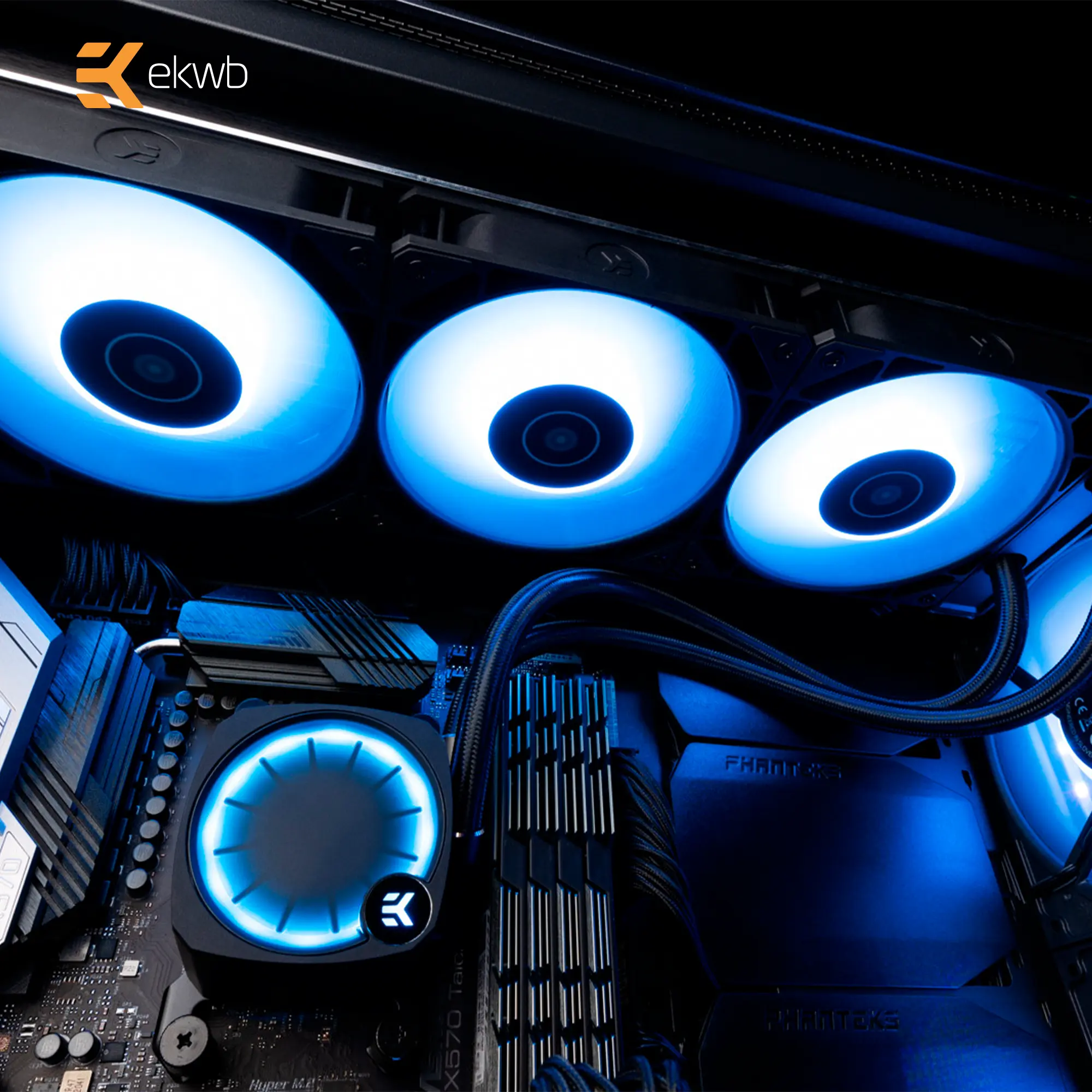 Купить СВО EKWB EK-Nucleus AIO CR360 Lux D-RGB - Black - фото 6