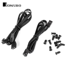 Купить Вентилятор JONSBO ZG-120BR (3in1) Black (120mm, 500-1500RPM, 36.8dB, 4pin) - фото 4