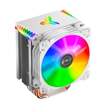 Купить Процессорный кулер JONSBO CR-1400 White (92mm/LGA115X/1200/1700, AMD AM4/AM5/4 тепл. трубки) - фото 1