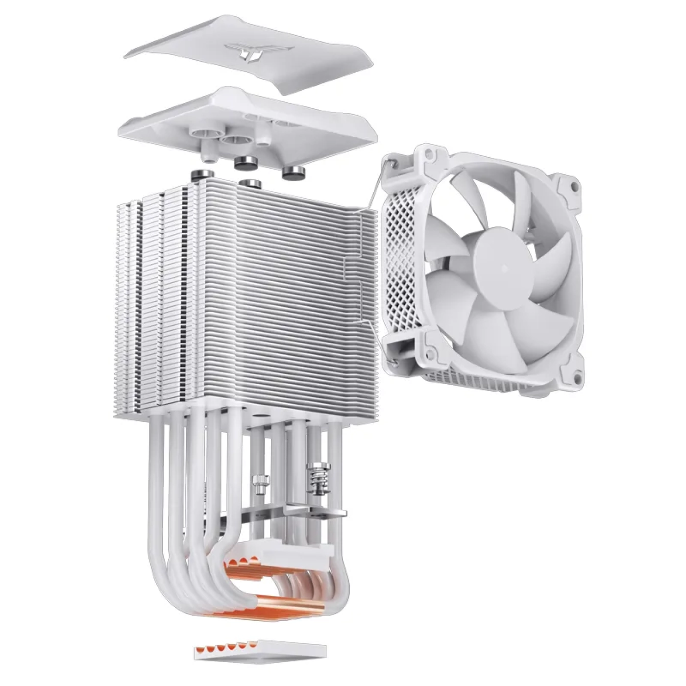 Купить Процессорный кулер JONSBO HX6210 White (92mm/4pin/800-2300RPM/31.6Dba/6 тепл. трубки/4PIN PWM) - фото 9