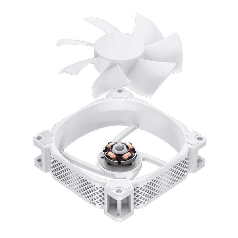 Купить Процессорный кулер JONSBO HX6210 White (92mm/4pin/800-2300RPM/31.6Dba/6 тепл. трубки/4PIN PWM) - фото 11