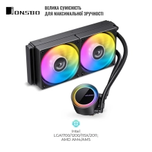 Купить СВО JONSBO TG-240 Black - фото 5