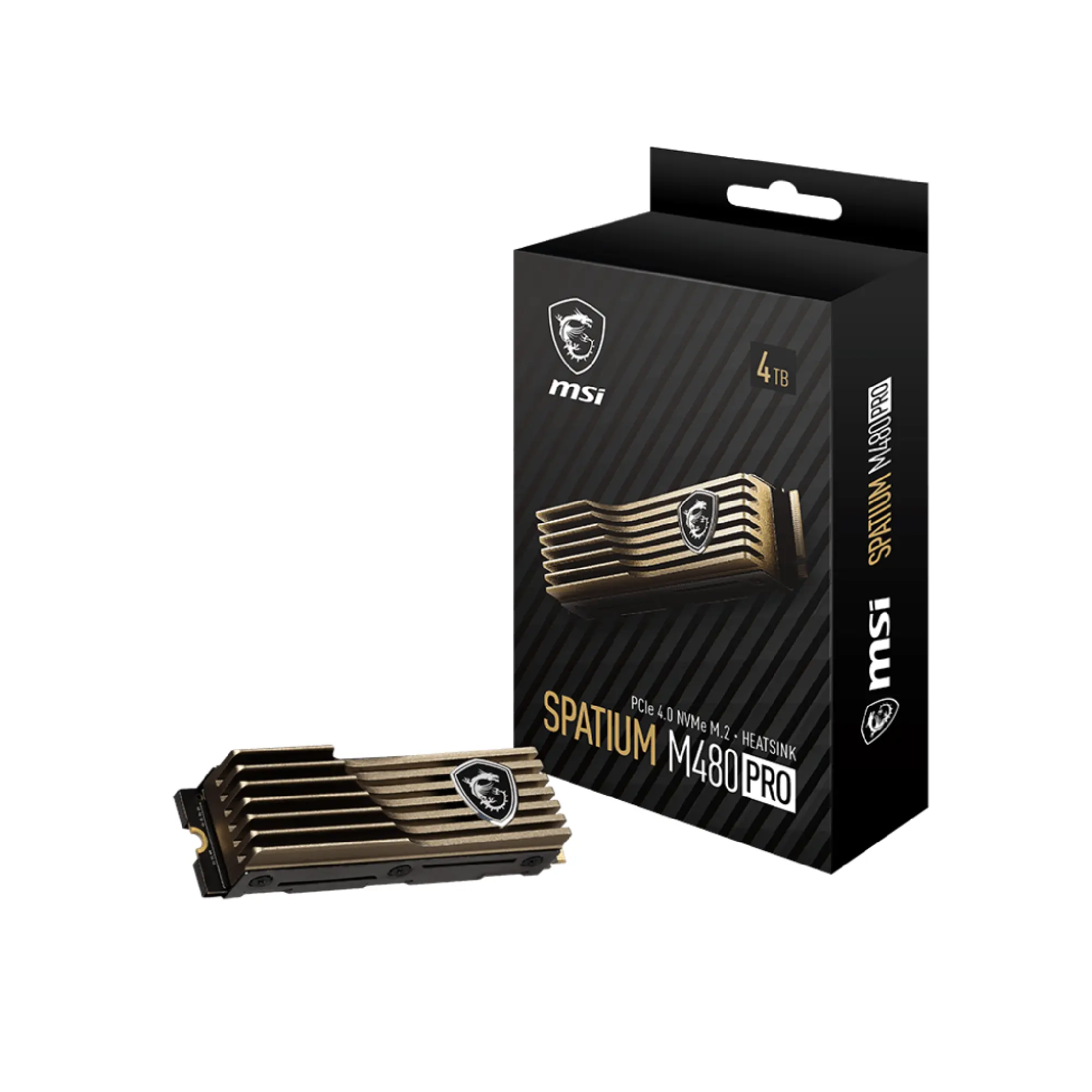 Купить SSD MSI SPATIUM M480 PRO 1TB PCIe 4.0 NVMe M.2 HS (S78-440L430-P83) - фото 5
