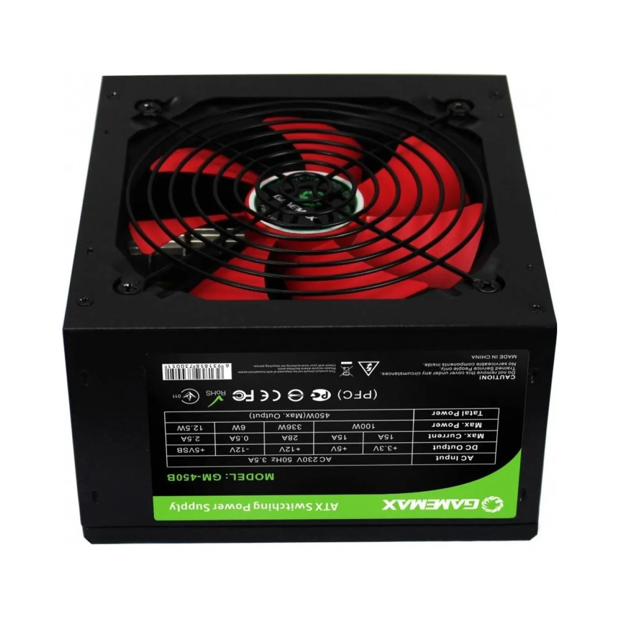 Купить Блок питания GAMEMAX 450W (GM-450B) - фото 3