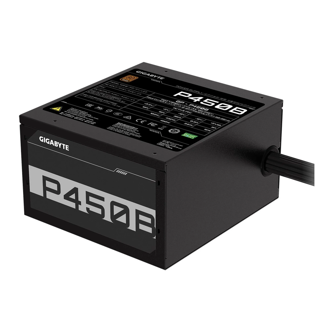 Купить Блок питания GIGABYTE P450B 450W 80+Bronze GP-P450B - фото 4