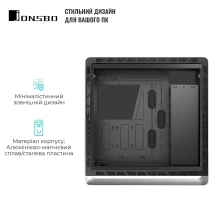 Купити Корпус JONSBO UMX6S Silver - фото 5