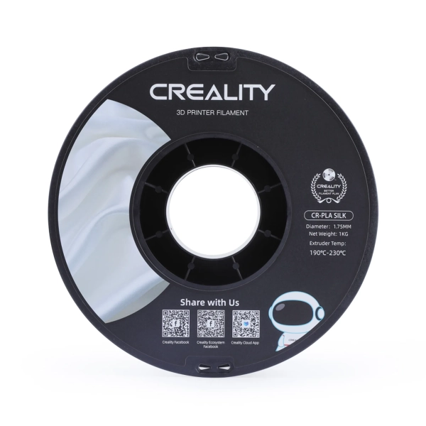 Купити PLA Filament (пластик) для 3D принтера CREALITY шовковий блиск 1кг, 1.75мм, золотий - фото 3