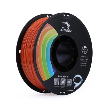 Купити PLA+ Filament (пластик) для 3D принтера CREALITY 1кг, 1.75мм, помаранчевий - фото 1