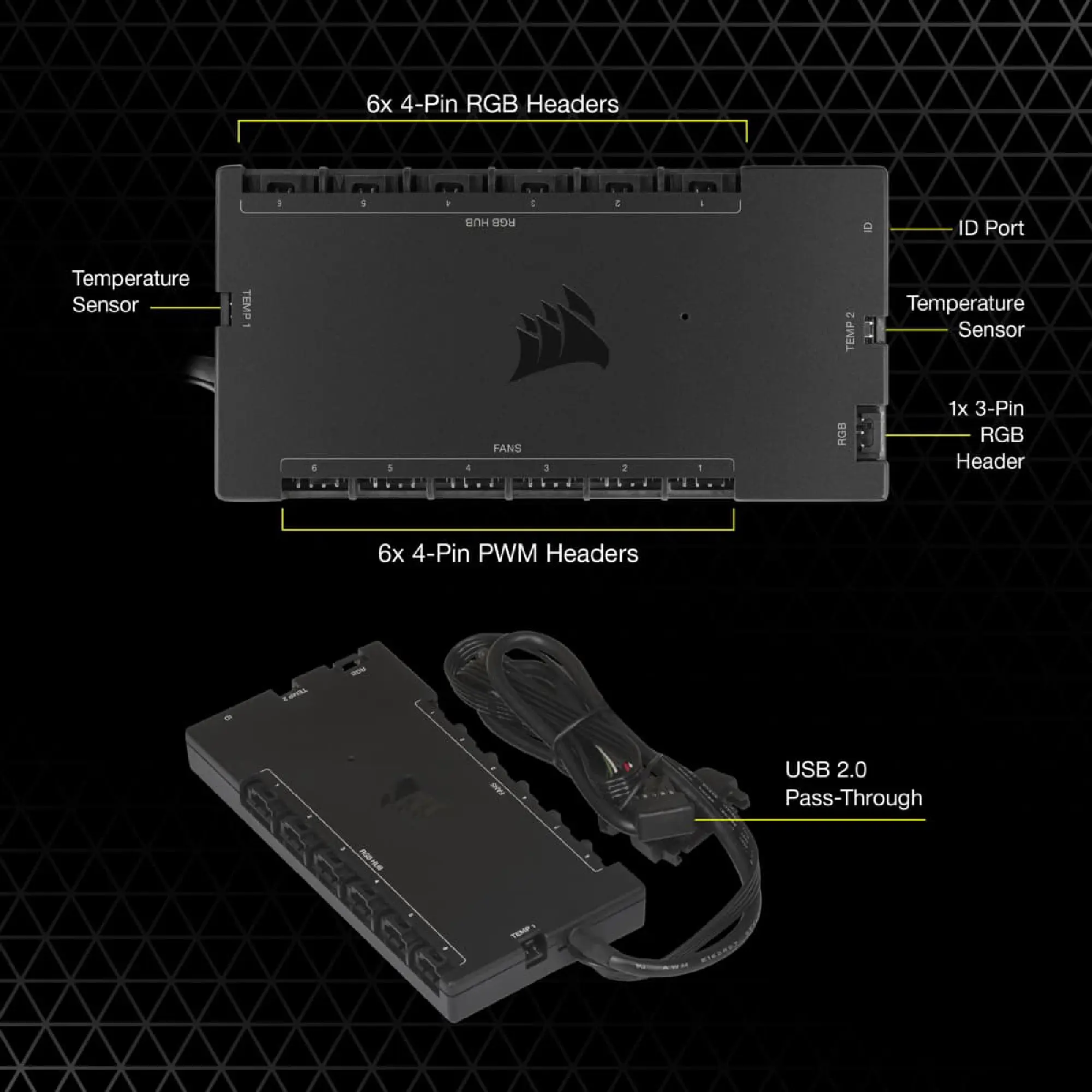 Купить Контроллер Corsair iCUE Commander Core XT - фото 7
