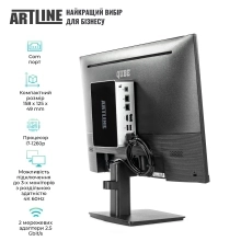 Купити Комплект (Неттоп+Монітор) ARTLINE Business B12 Windows 11 Pro (B12v36Win+V24F75-IPS) - фото 4