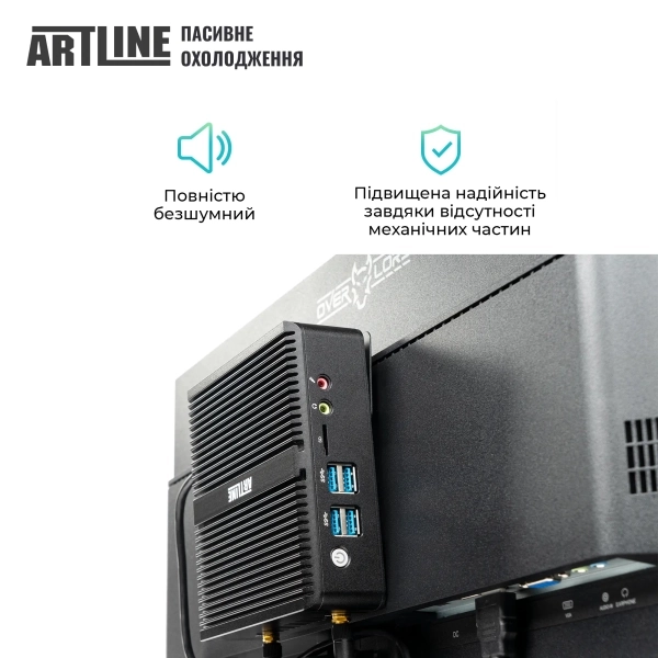 Купити Комплект (Неттоп+Монітор) ARTLINE Business B14 Windows 11 Pro (B14v17Win+B24F75-VA) - фото 5