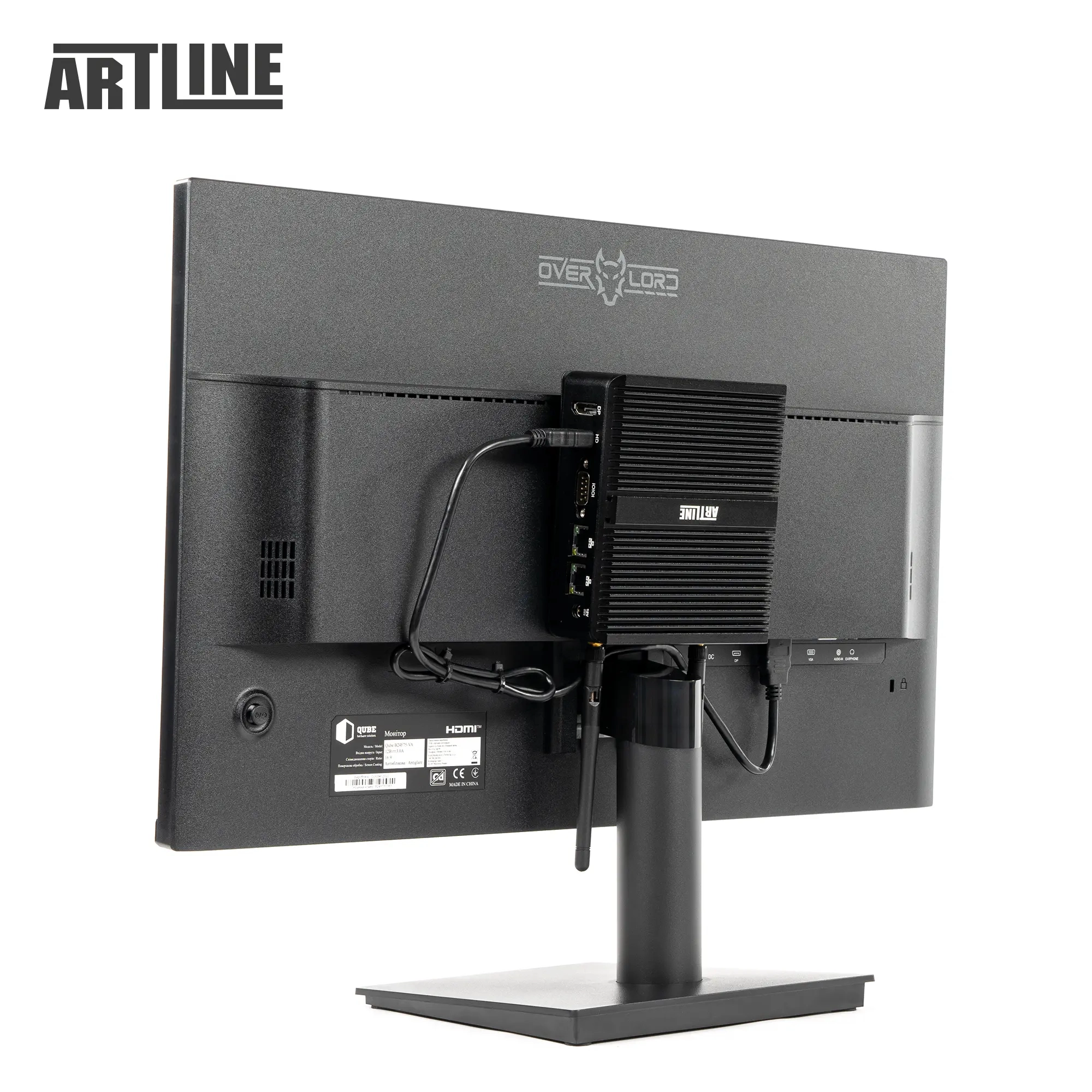 Купити Комплект (Неттоп+Монітор) ARTLINE Business B14 Windows 11 Pro (B14v17Win+B24F75-VA) - фото 11