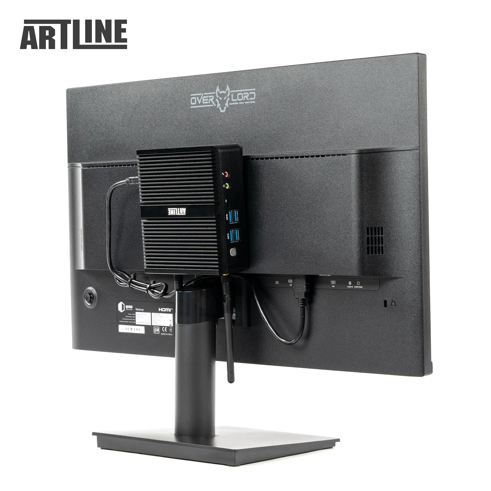 Купити Комплект (Неттоп+Монітор) ARTLINE Business B14 Windows 11 Pro (B14v17Win+B24F75-VA) - фото 12