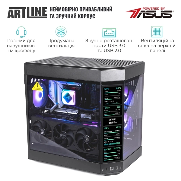 Купити Комп'ютер ARTLINE Gaming Y60 Windows 11 Home (Y60v20) - фото 5