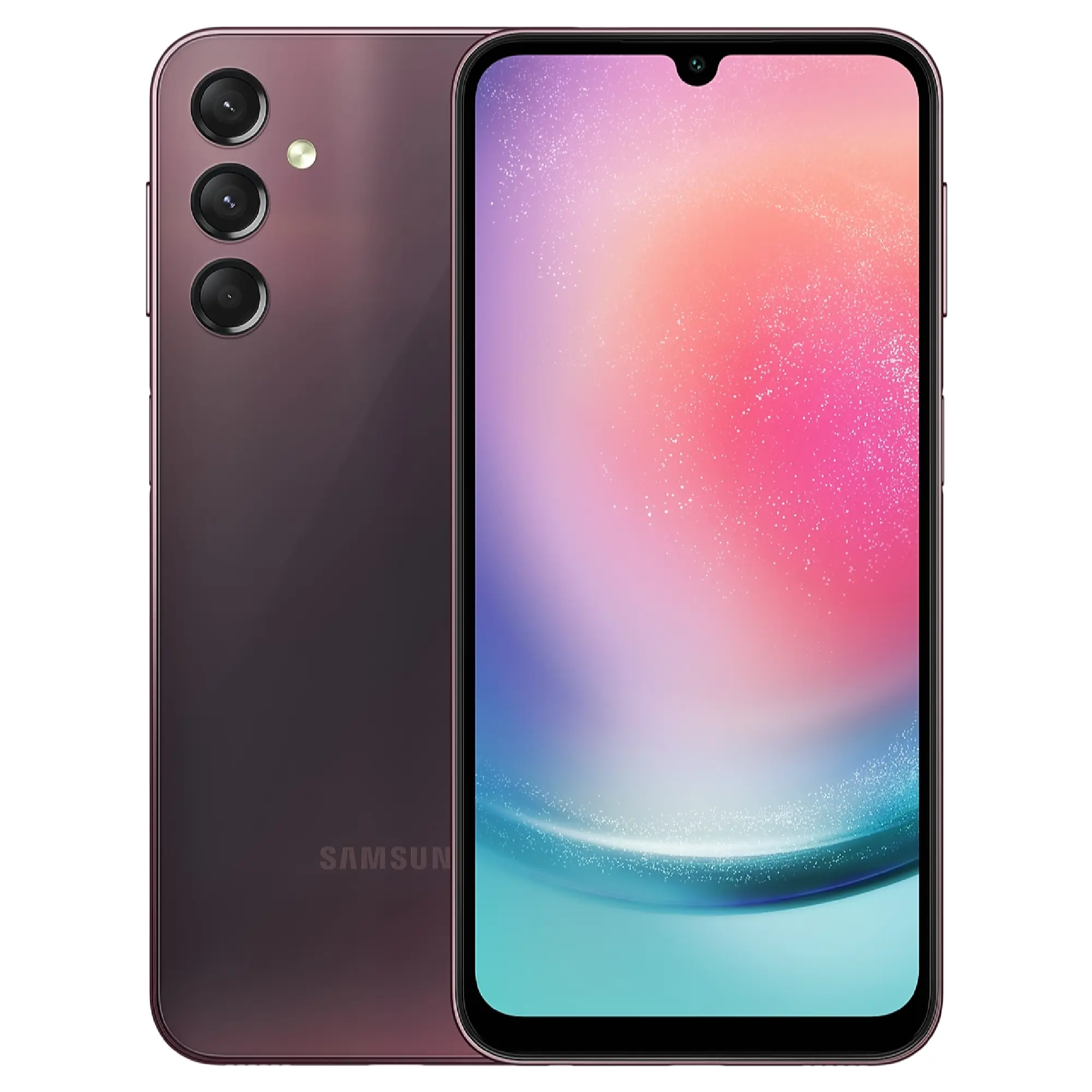 Купить Смартфон Samsung Galaxy A24 (A245) 6/128GB 2SIM Dark Red (SM-A245FDRVSEK) - фото 1