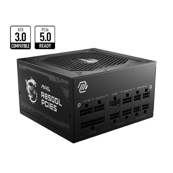 Купити Блок живлення MSI MAG A850GL PCIE5 - фото 2