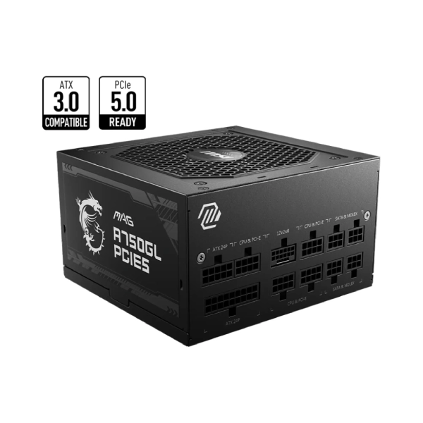 Купити Блок живлення MSI MAG A750GL PCIE5 - фото 2
