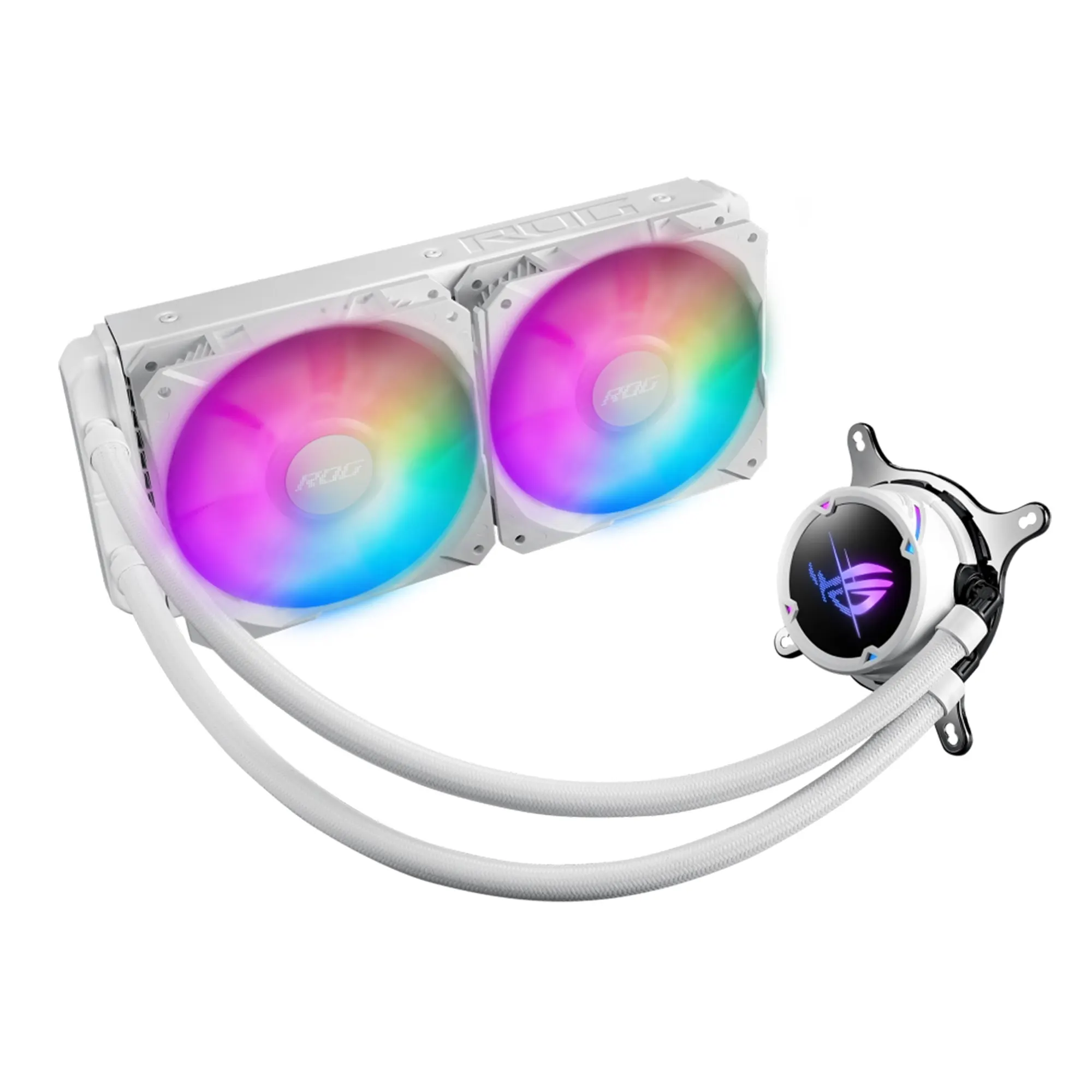 Купити СВО Asus ROG STRIX LC II 240 ARGB White - фото 1