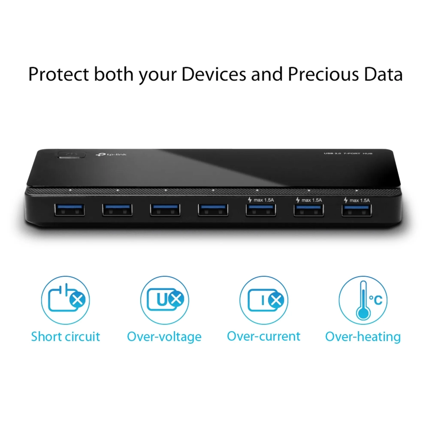 Купити Концентратор TP-Link UH700 - фото 4