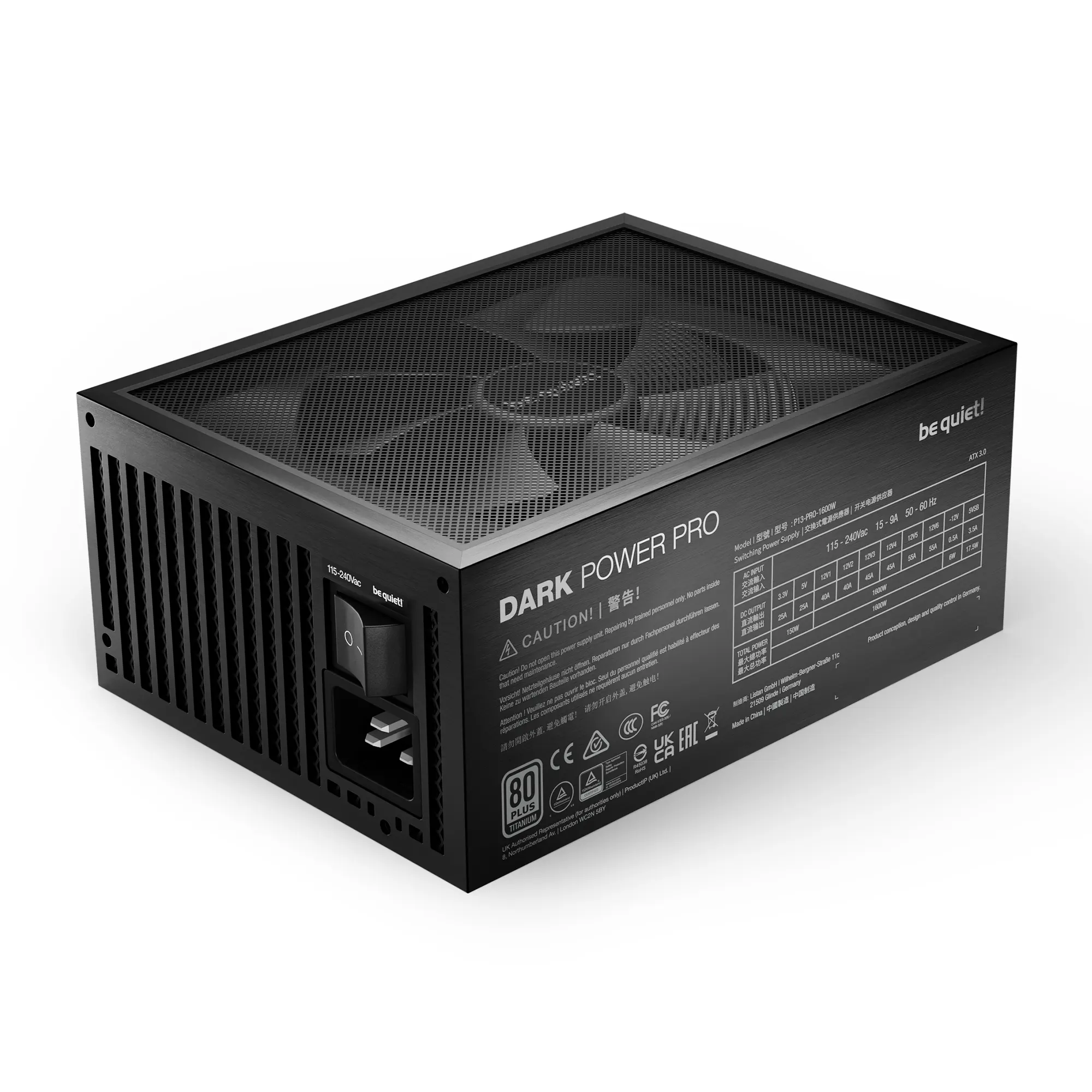 Купить Блок питания be quiet! Dark Power PRO 13 1600W (BN332) - фото 1