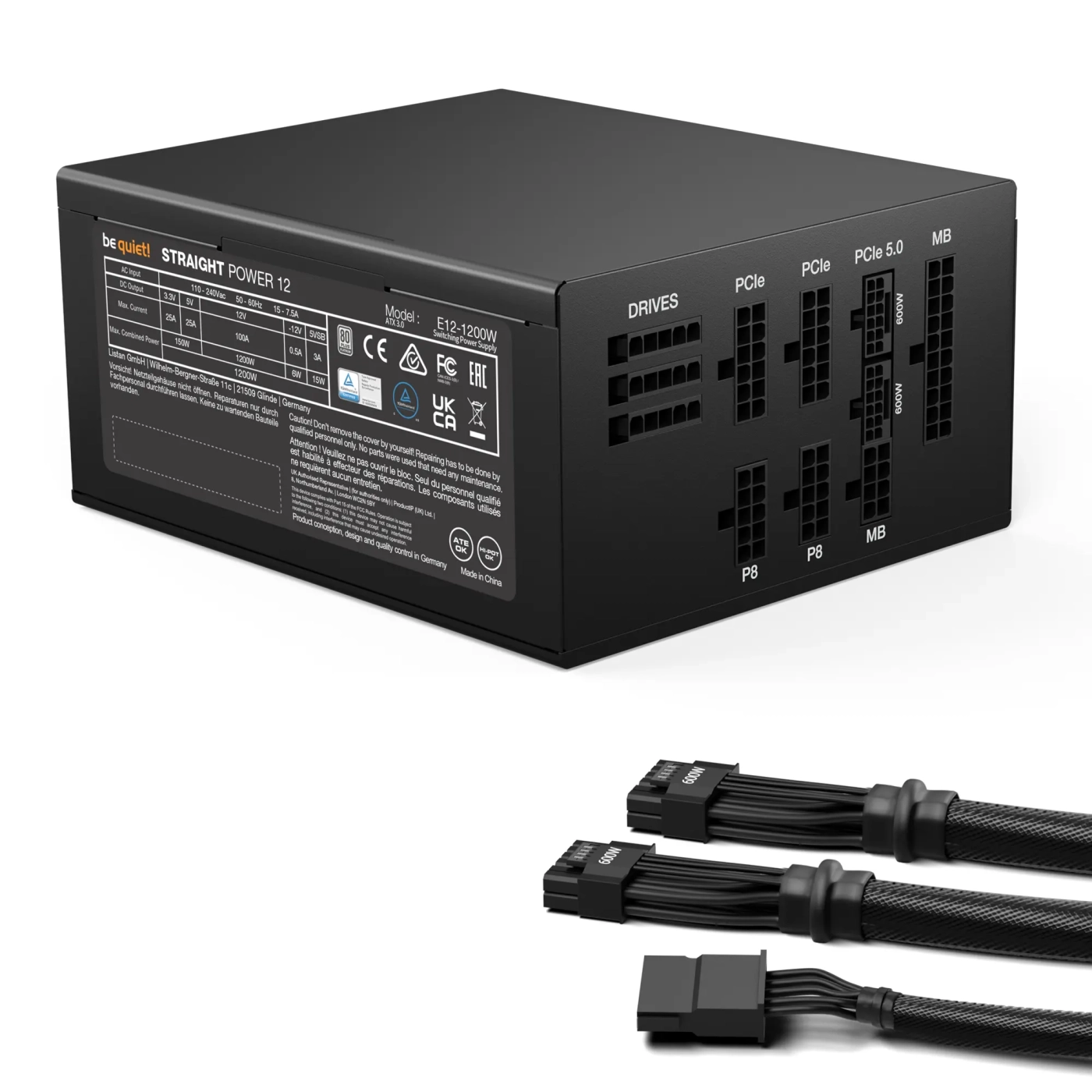Купить Блок питания be quiet! Straight Power 12 1200W (BN339) - фото 3