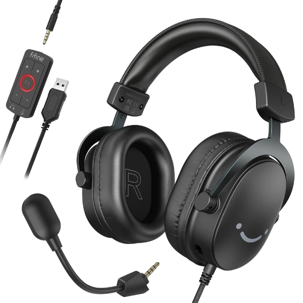 Купити Навушники Fifine AmpliGame H9 Black - фото 2