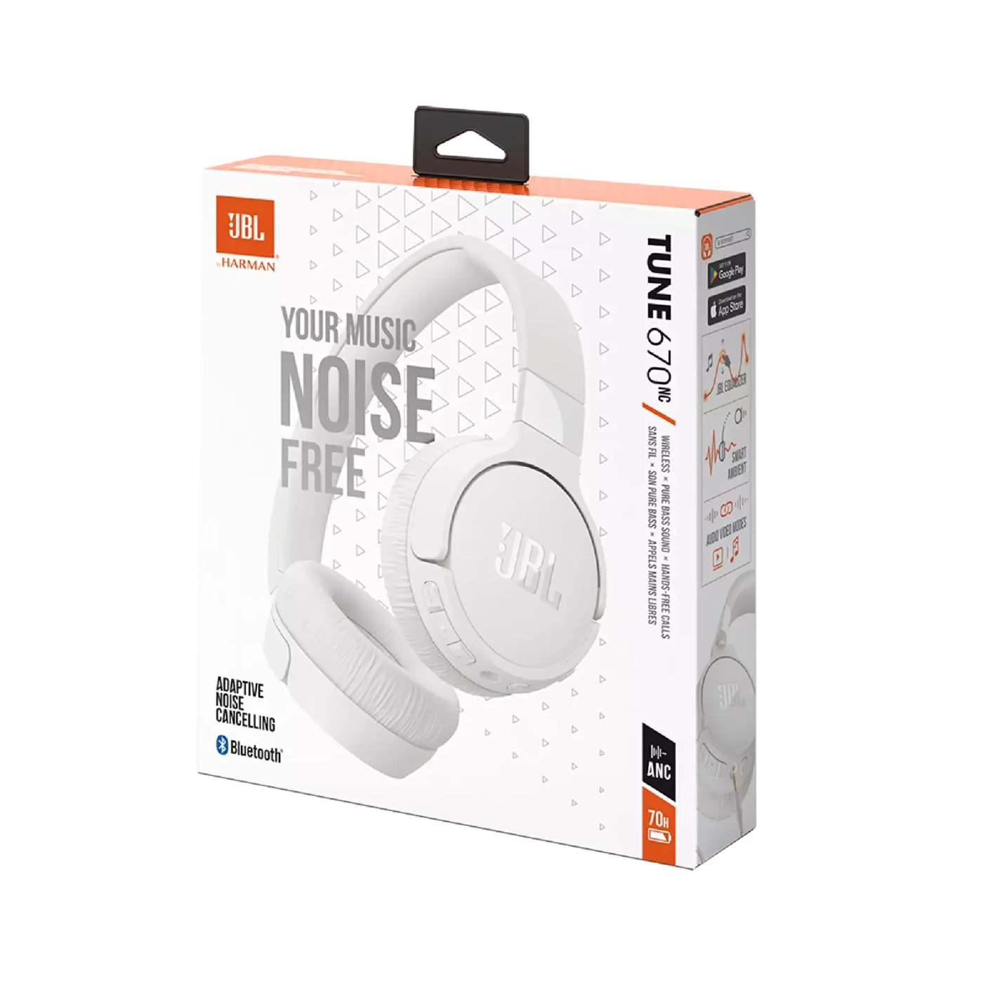 Купити Навушники JBL Tune 670NC White - фото 12