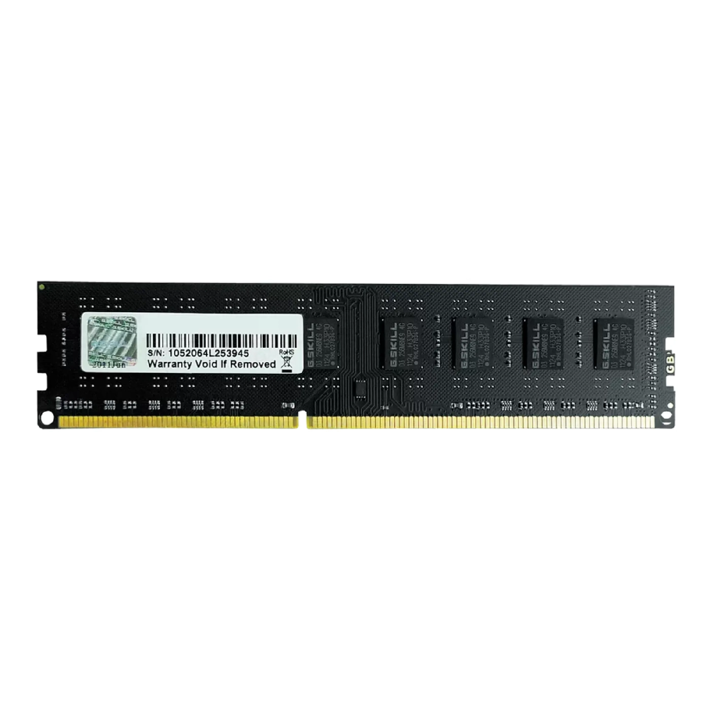 Купити Модуль пам'яті G.Skill Value DDR3-1600 8GB CL11-11-11 1.50V - фото 1