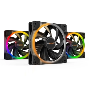 Купить Вентилятор be quiet! Light Wings 120 mm PWM 3 pcs (BL076) - фото 1