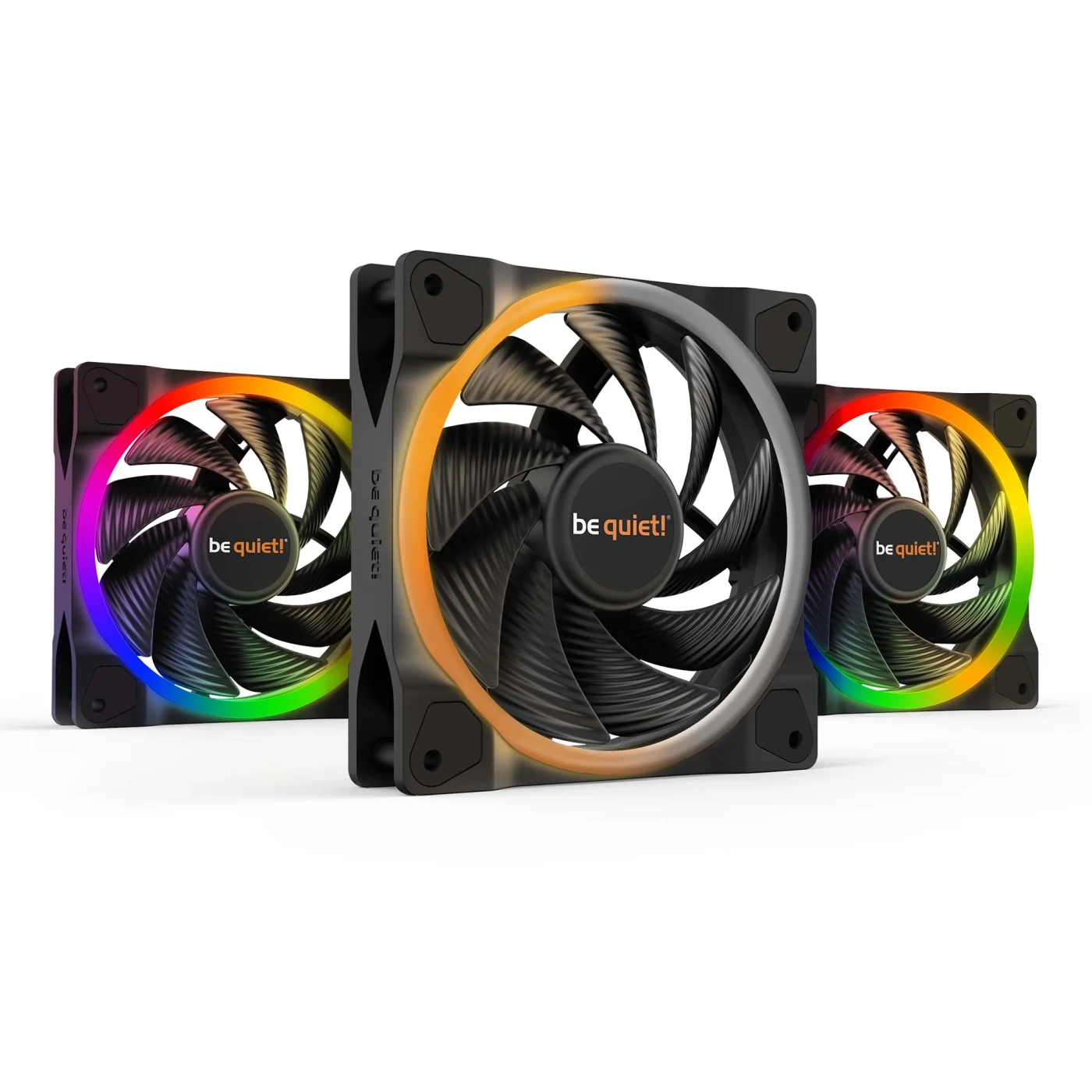 Купити Вентилятор be quiet! Light Wings 120 mm PWM high-speed 3 pcs (BL077) - фото 1