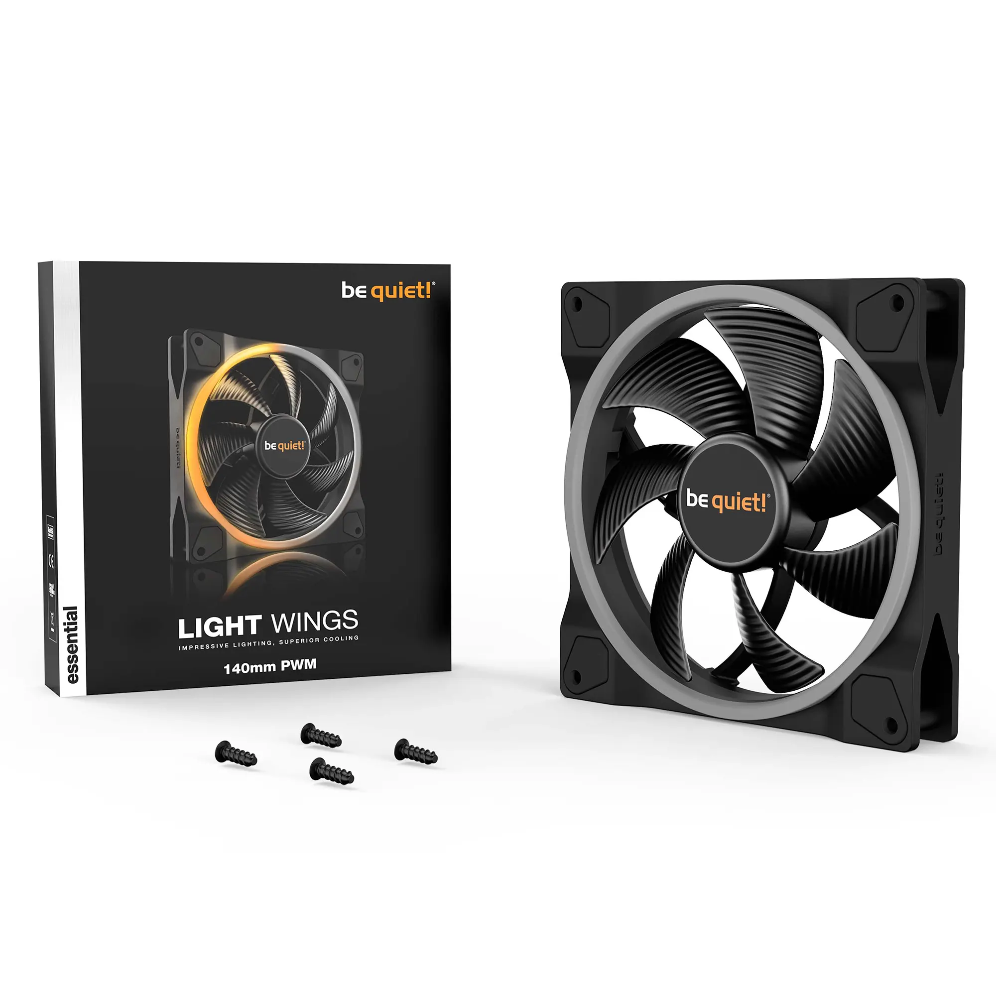 Купить Вентилятор be quiet! Light Wings 140 mm PWM (BL074) - фото 4