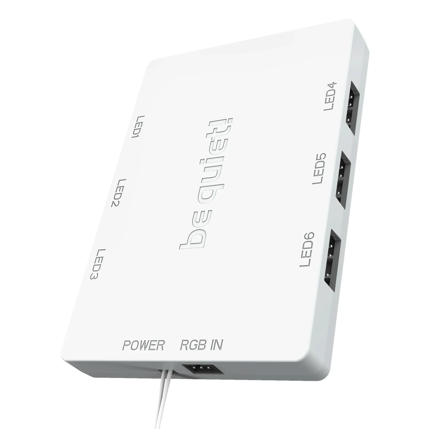 Купить Вентилятор be quiet! Light Wings White 120 mm PWM high-speed 3 pcs (BL101) - фото 4