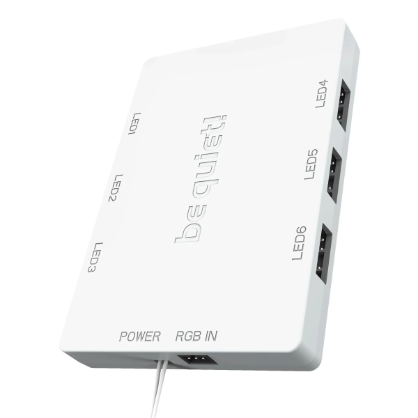 Купить Вентилятор be quiet! Light Wings White 120 mm PWM high-speed 3 pcs (BL101) - фото 4