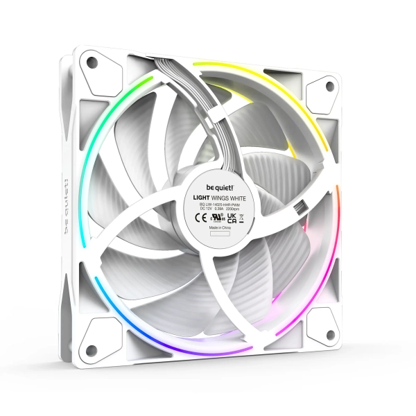 Купить Вентилятор be quiet! Light Wings White 140 mm PWM high-speed 3 pcs (BL103) - фото 2