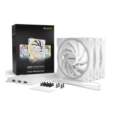 Купить Вентилятор be quiet! Light Wings White 140 mm PWM high-speed 3 pcs (BL103) - фото 5