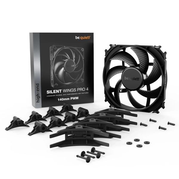 Купить Вентилятор be quiet! Silent Wings PRO 4 140 mm PWM (BL099) - фото 5