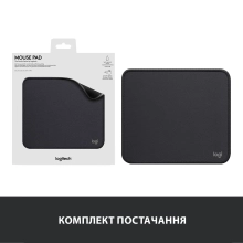 Купити Ігрова поверхня Logitech Mouse Pad Studio Series Graphite - фото 8