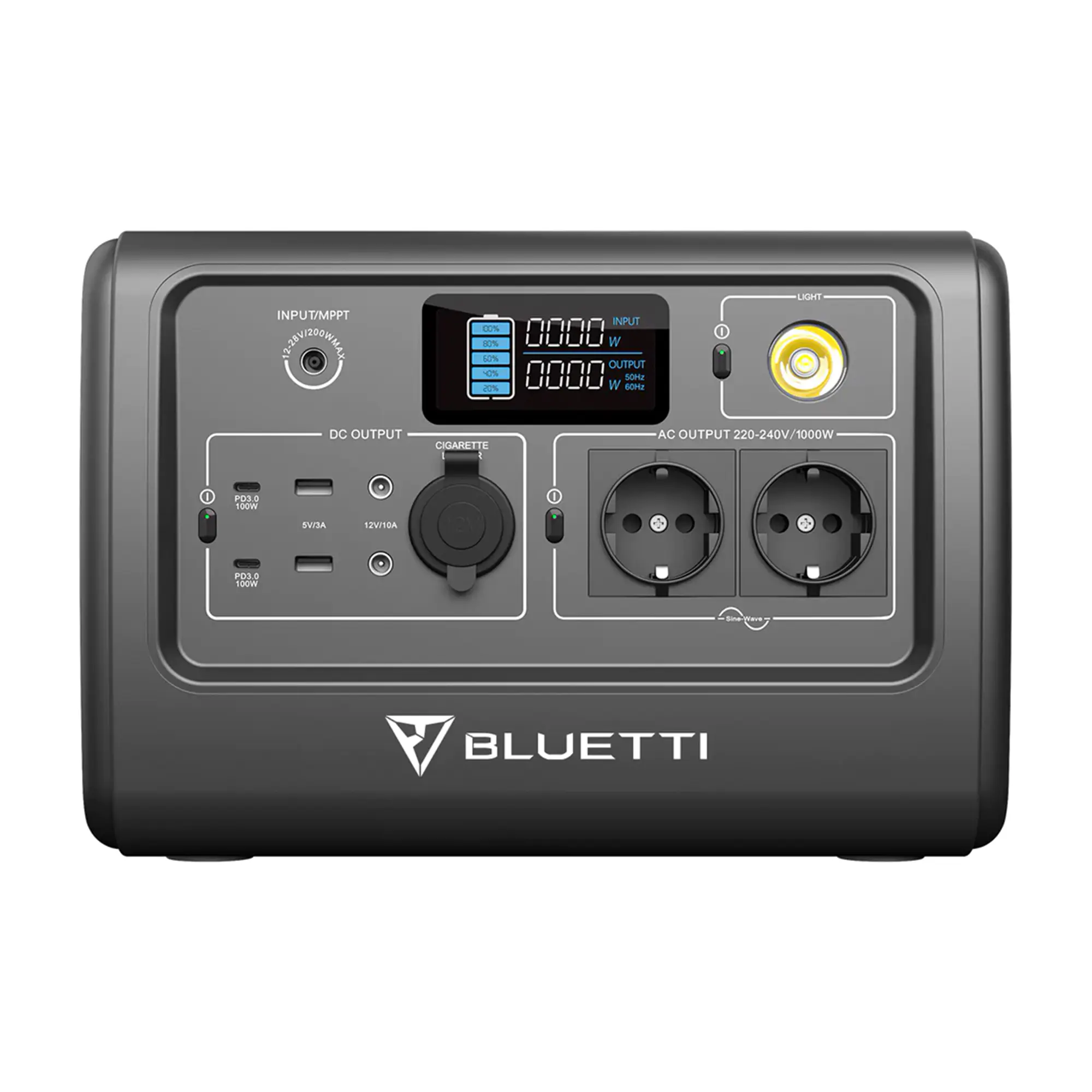 Купить Зарядная станция BLUETTI PowerOak EB70 1000W 716Wh - фото 1